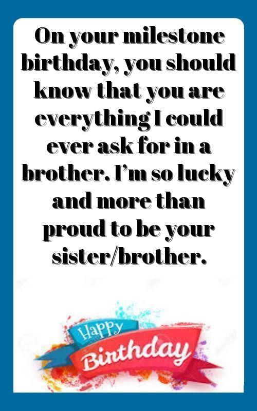 quotes for brother birthday wishes